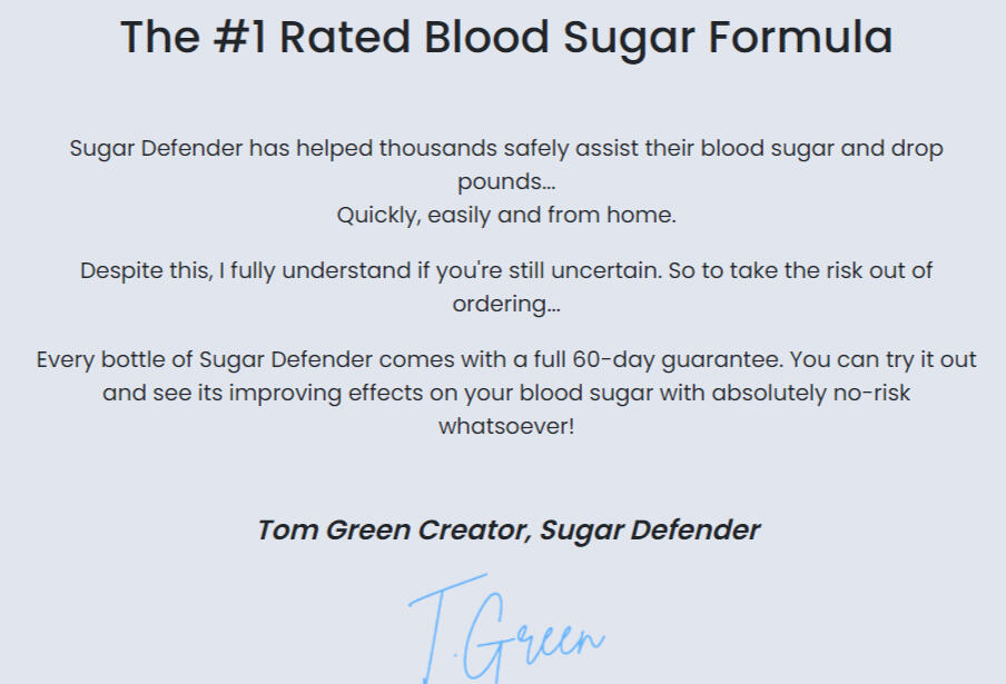 Sugar Defender image